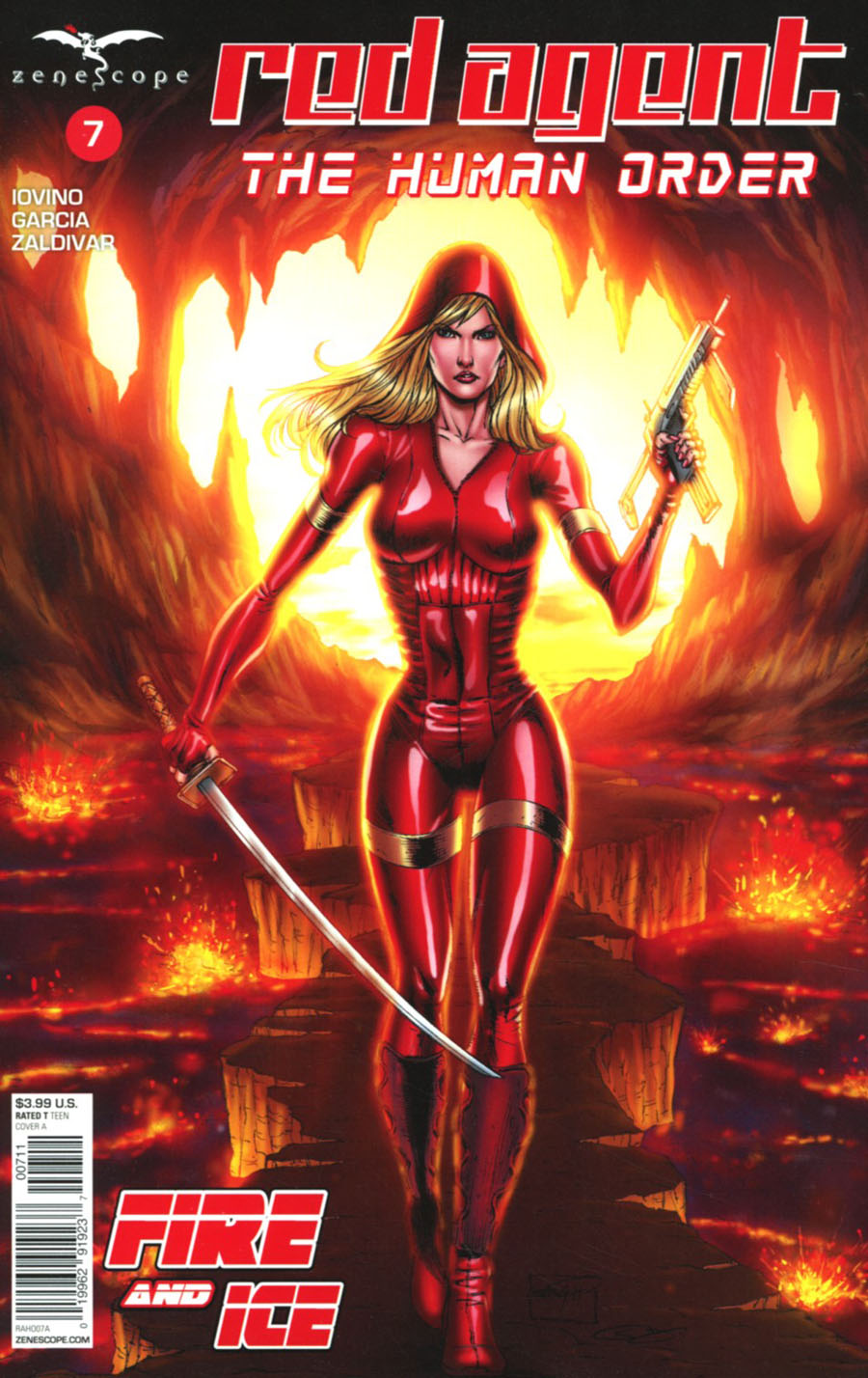 Grimm Fairy Tales Presents Red Agent Human Order #7 Cover A Sheldon Goh