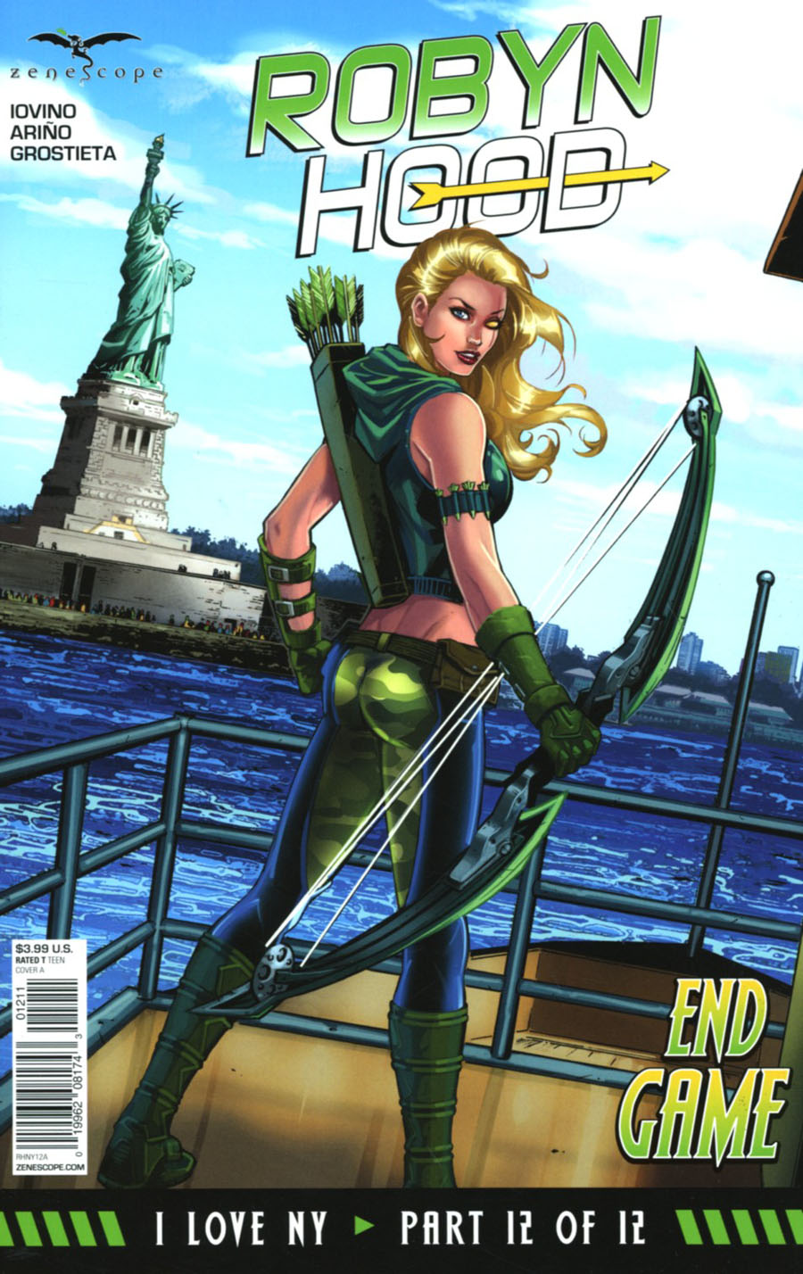 Grimm Fairy Tales Presents Robyn Hood I Love NY #12 Cover A Riveiro