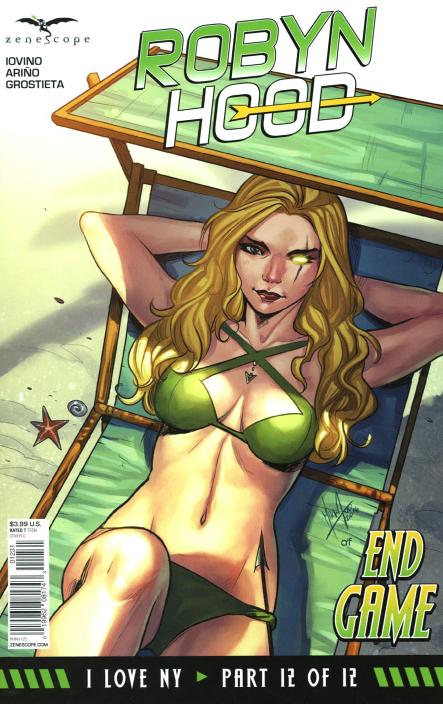 Grimm Fairy Tales Presents Robyn Hood I Love NY #12 Cover C Mirka Andolfo