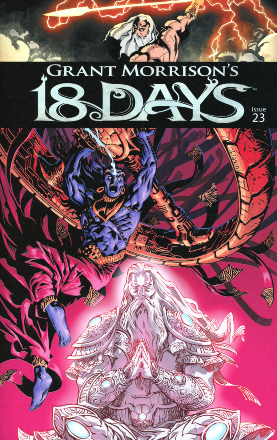 Grant Morrisons 18 Days #23 Cover A Regular Francesco Biagini Cover