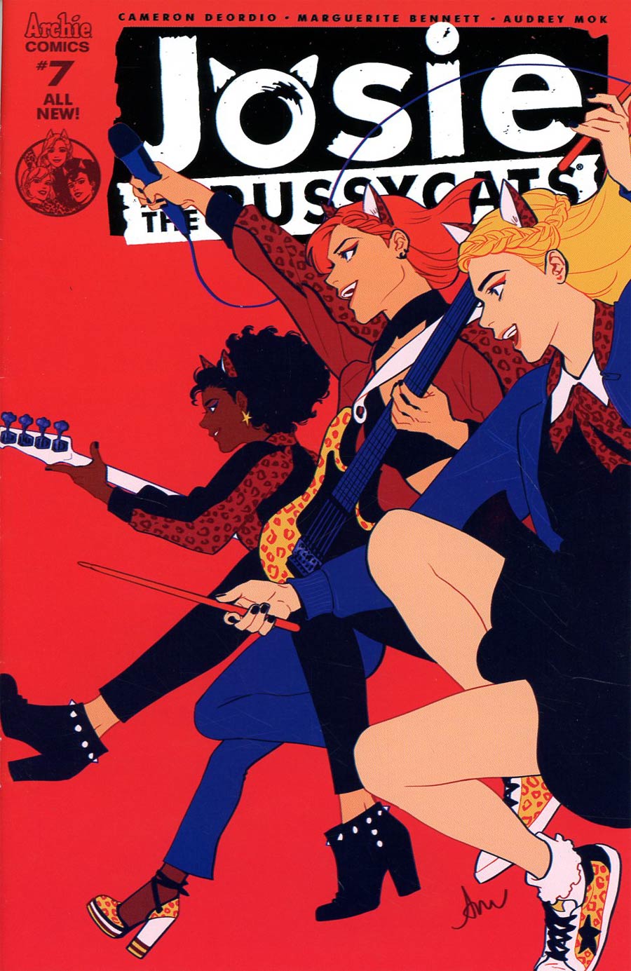 Josie And The Pussycats Vol 2 #7 Cover A Regular Audrey Mok Cover