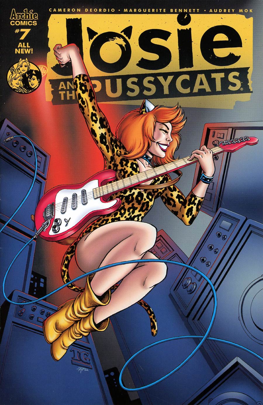 Josie And The Pussycats Vol 2 #7 Cover C Variant Tom Grummett Cover