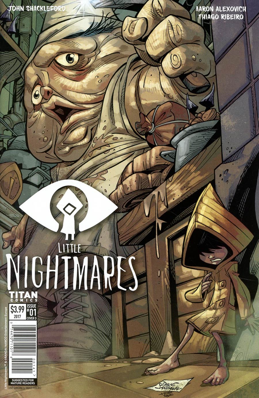 Little Nightmares #1 Cover D Variant David Santana Cover