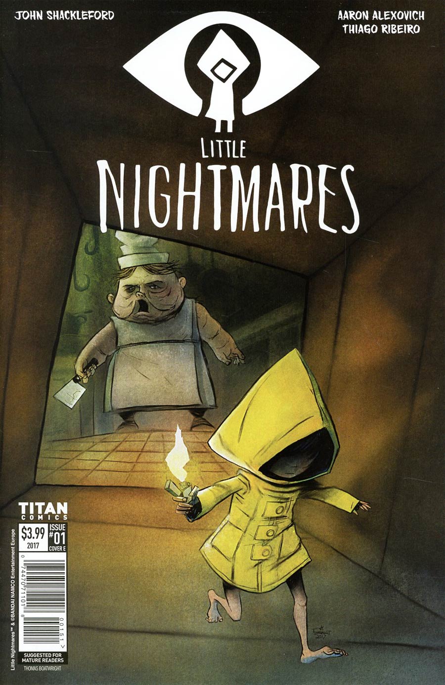 Little Nightmares #1 Cover E Variant Thomas Boatwright Cover