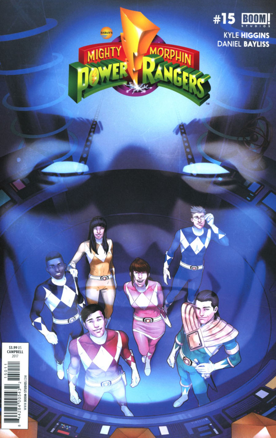Mighty Morphin Power Rangers (BOOM Studios) #15 Cover A Regular Jamal Campbell Cover