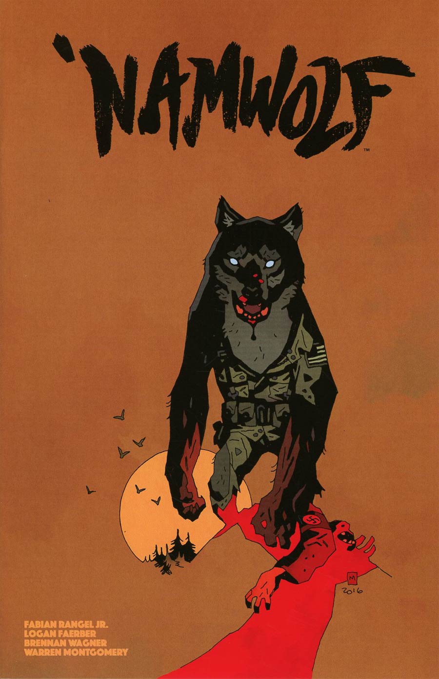 Namwolf #2 Cover B Variant Mike Mignola Special Limited Cover