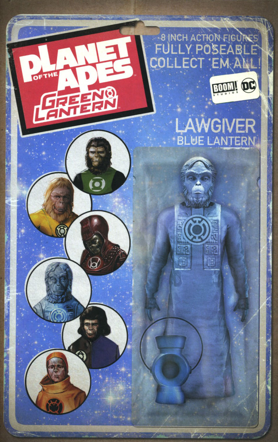 Planet Of The Apes Green Lantern #4 Cover B Variant David Ryan Robinson Vintage Action Figure Cover