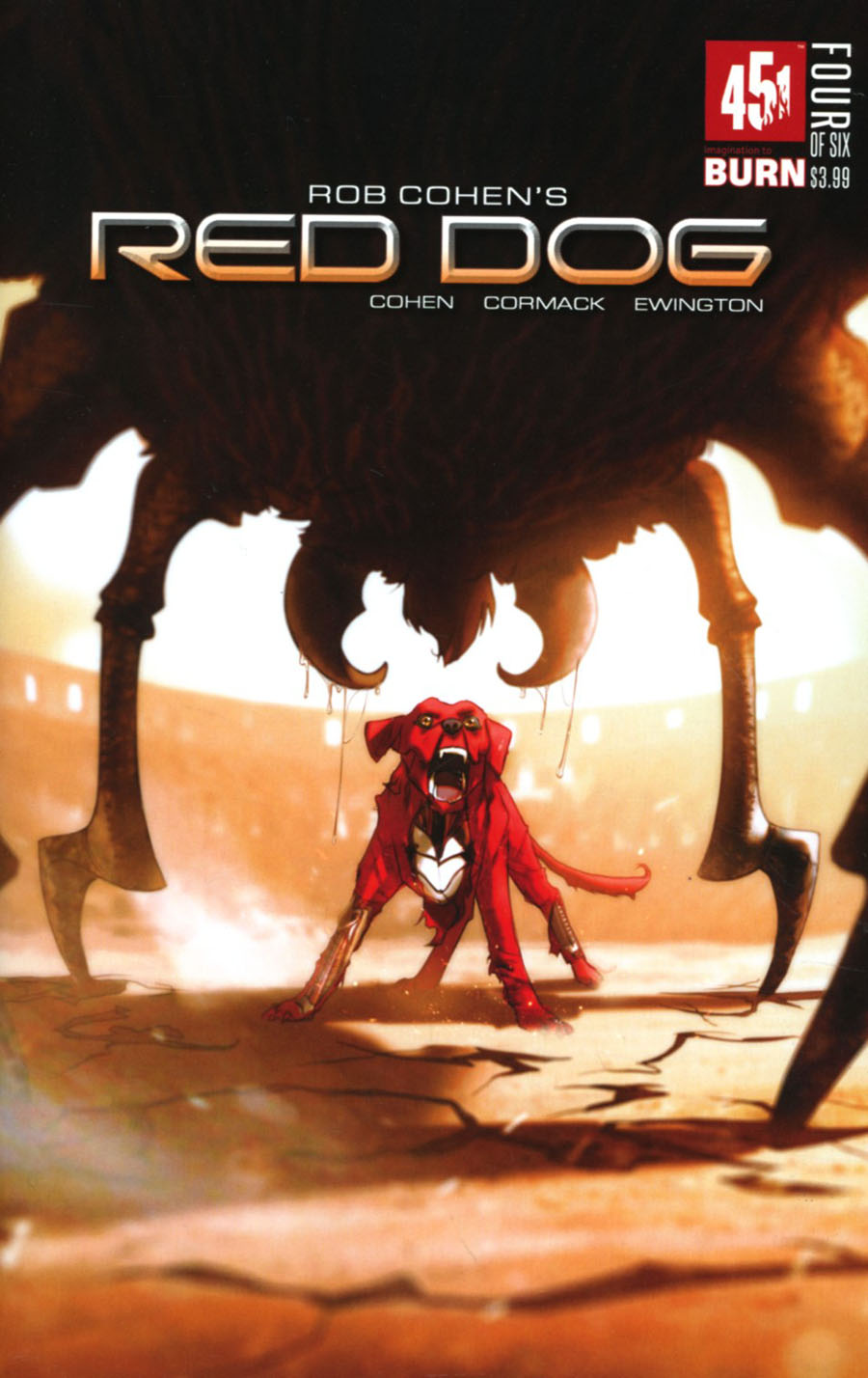 Red Dog #4 Cover A Regular W Scott Forbes Cover