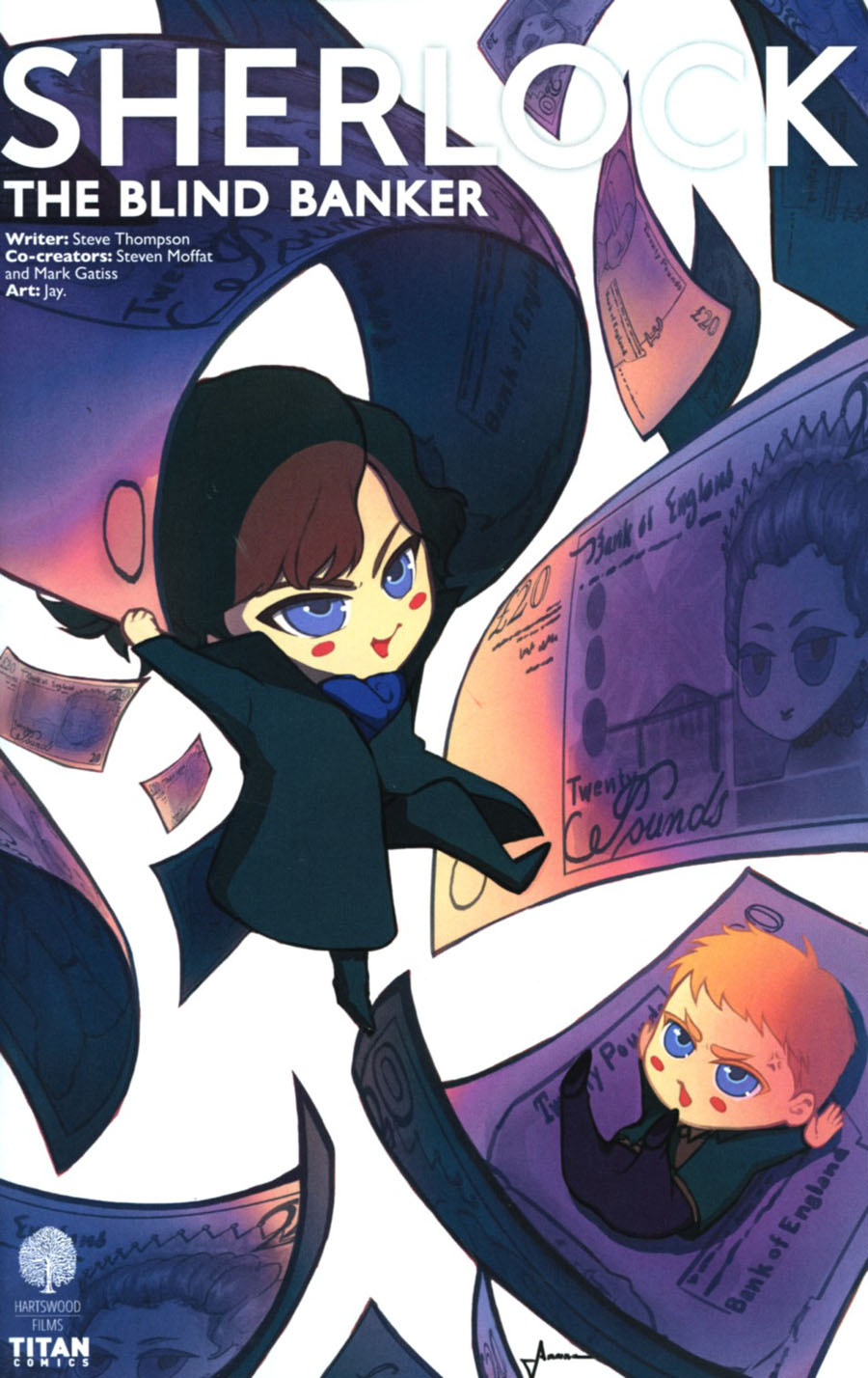 Sherlock Blind Banker #5 Cover C Variant Amoona Saohin Cover