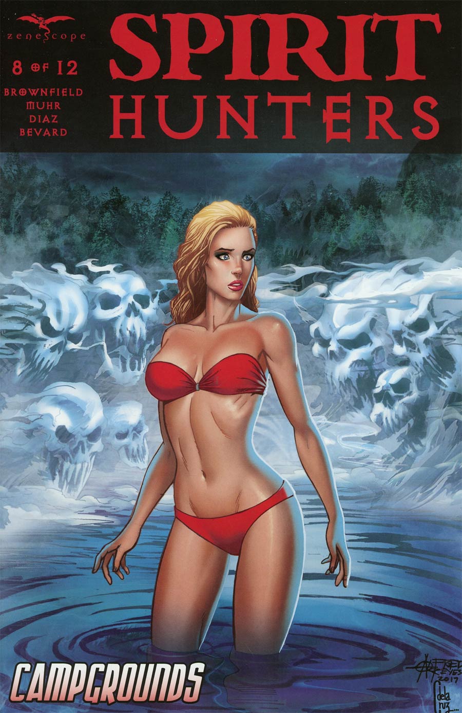 Spirit Hunters #8 Cover C Alfredo Reyes