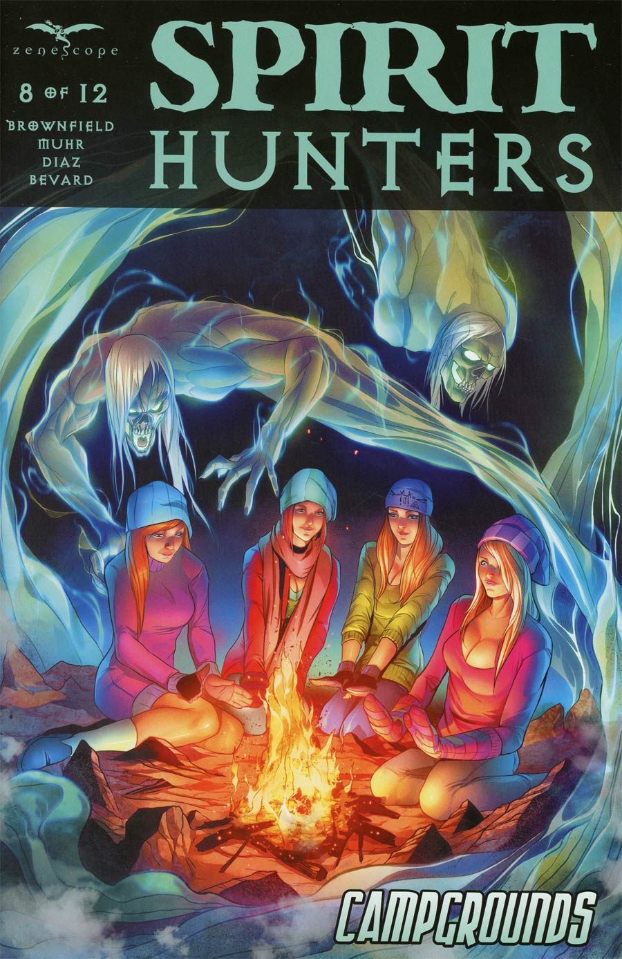 Spirit Hunters #8 Cover D Pasquale Qualano