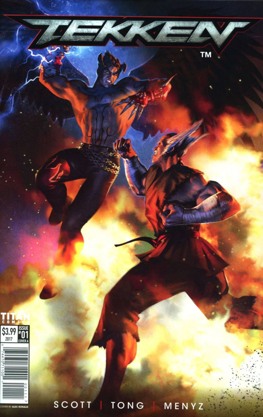 Tekken #1 Cover A Regular Alex Ronald Cover