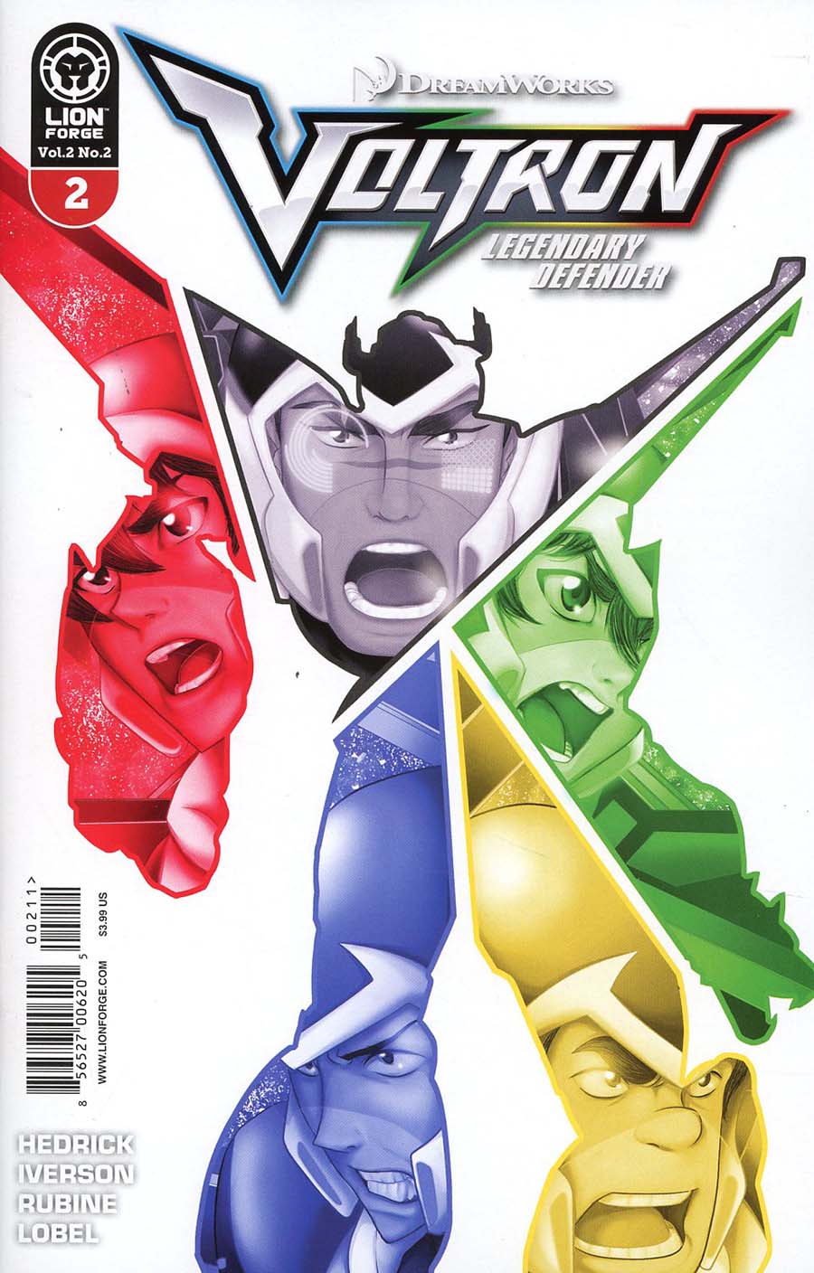 Voltron Legendary Defender Vol 2 #2 Cover A Regular Jung Gwan Cover