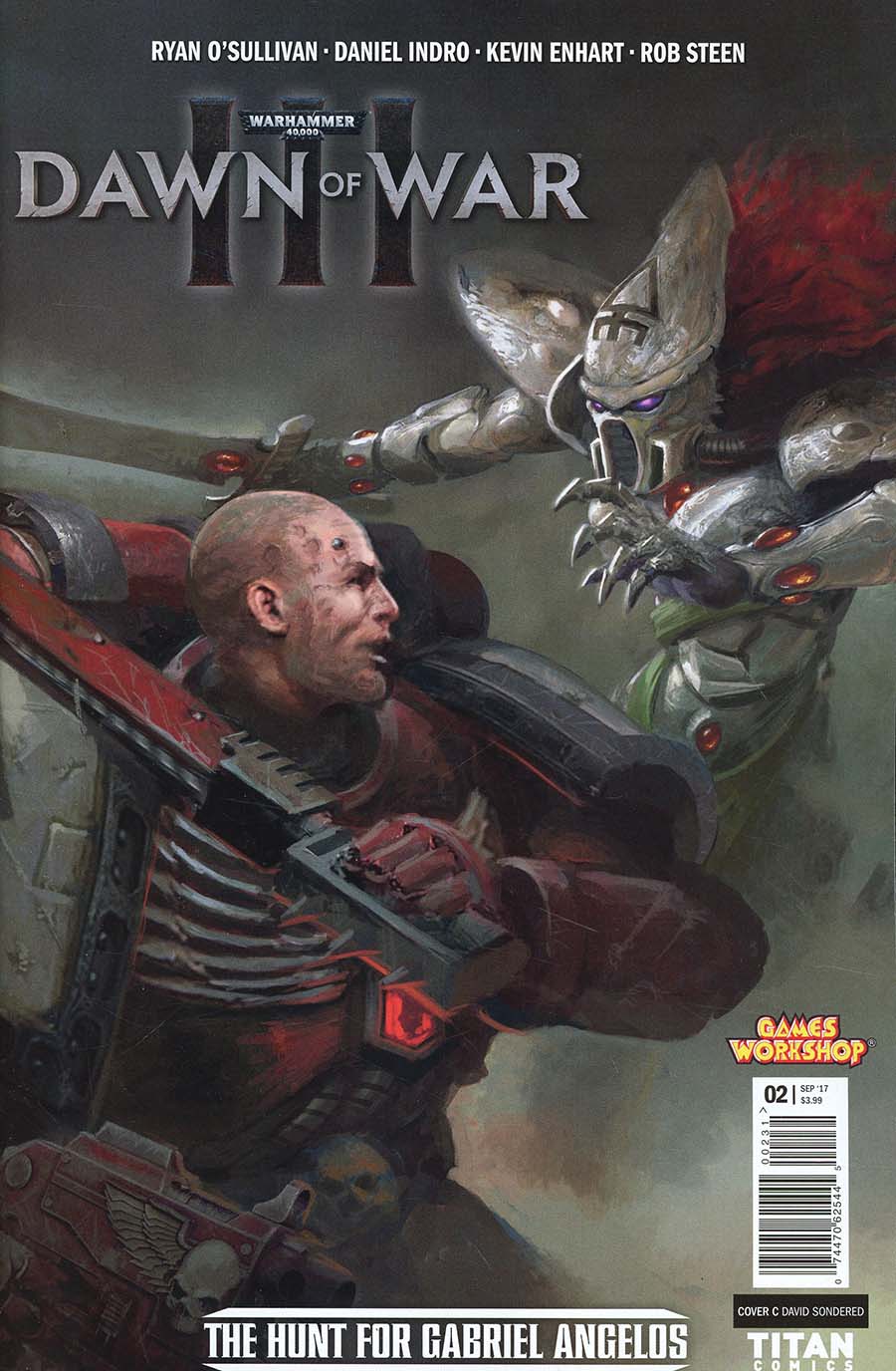Warhammer 40000 Dawn Of War III #2 Cover C Variant David Sondered Cover