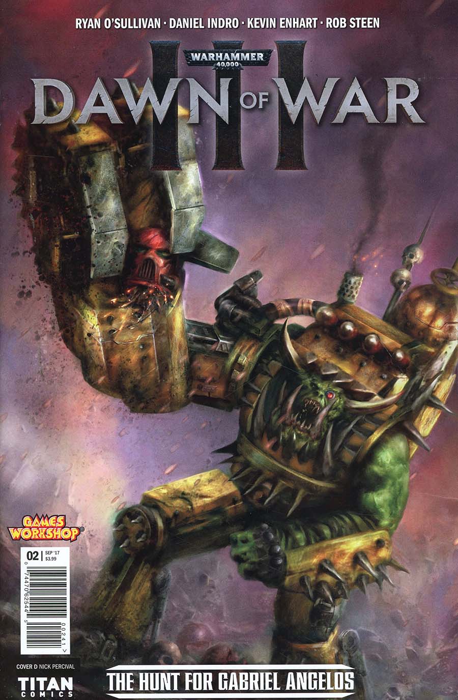 Warhammer 40000 Dawn Of War III #2 Cover D Variant Nick Percival Cover