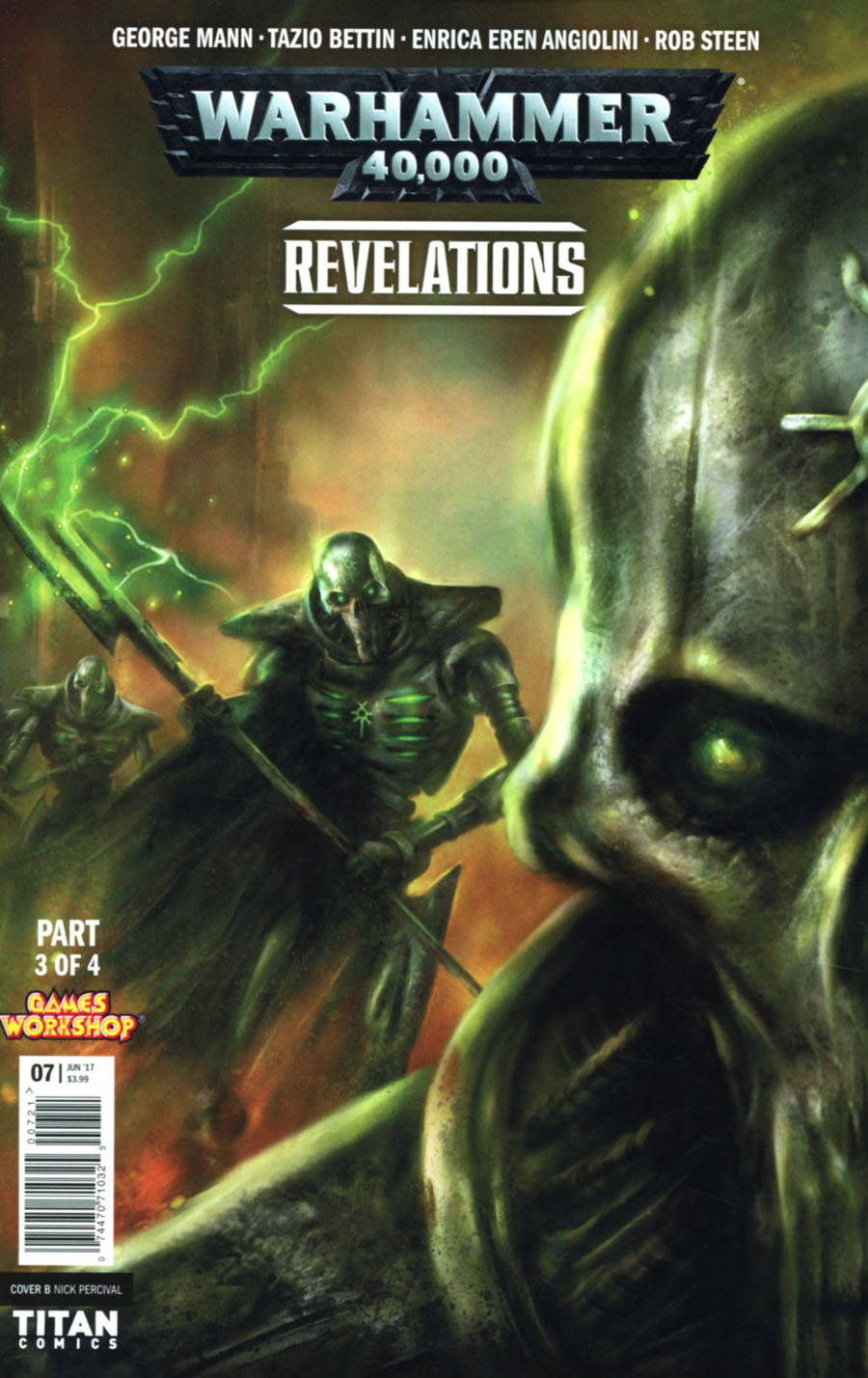 Warhammer 40000 Revelations #3 Cover B Variant Nick Percival Cover