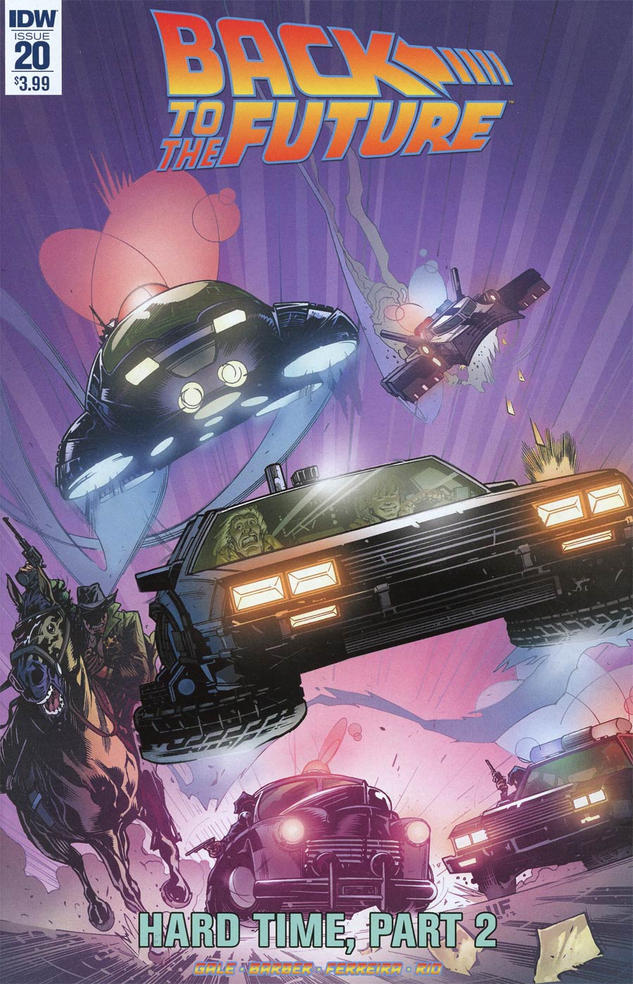 Back To The Future Vol 2 #20 Cover A Regular Marcelo Ferreira Cover