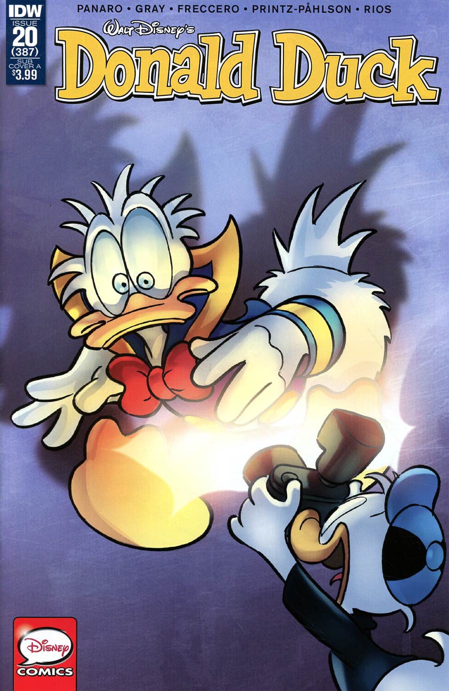 Donald Duck Vol 2 #20 Cover B Variant Andrea Freccero Subscription Cover