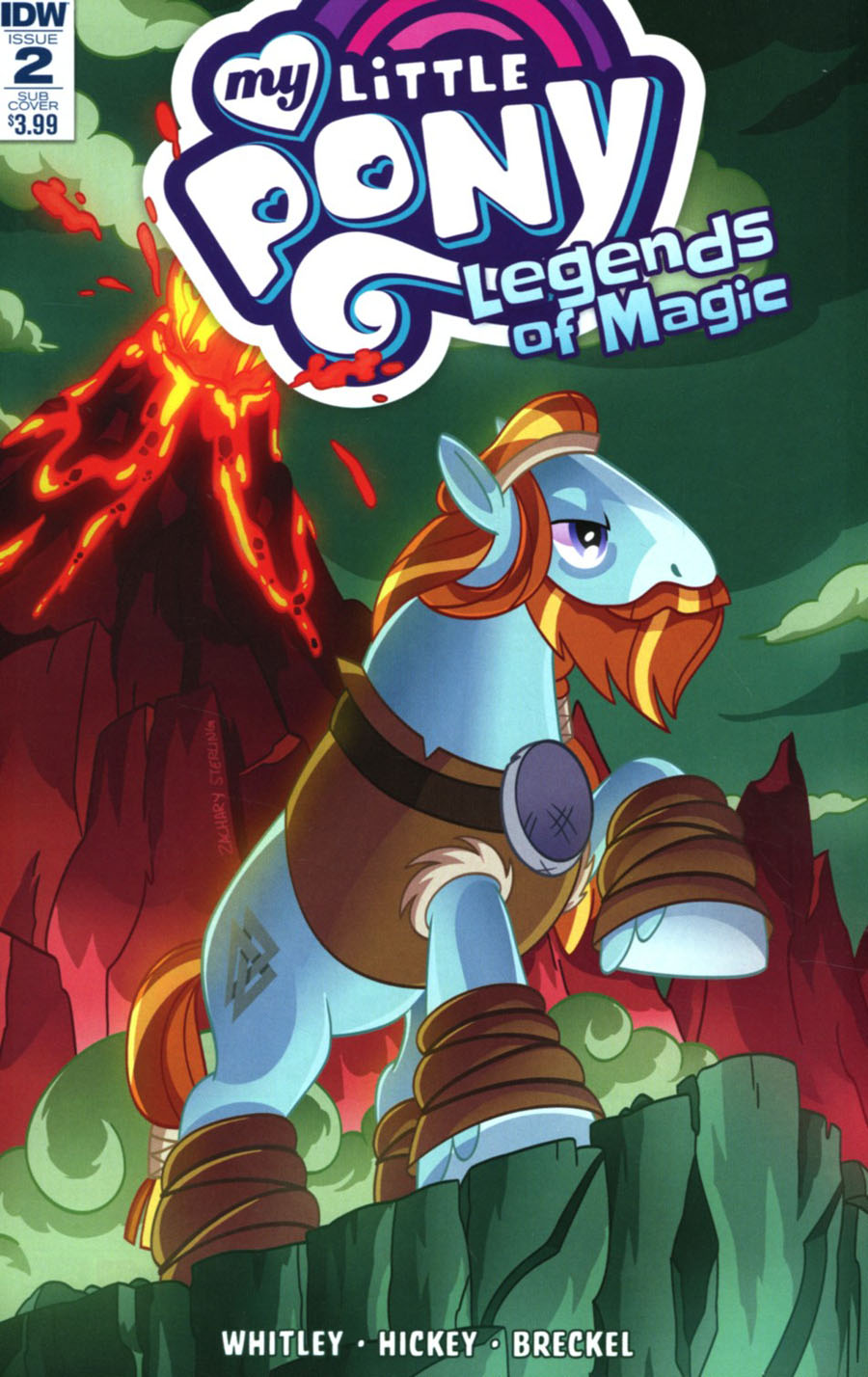 My Little Pony Legends Of Magic #2 Cover B Variant Zachary Sterling Subscription Cover