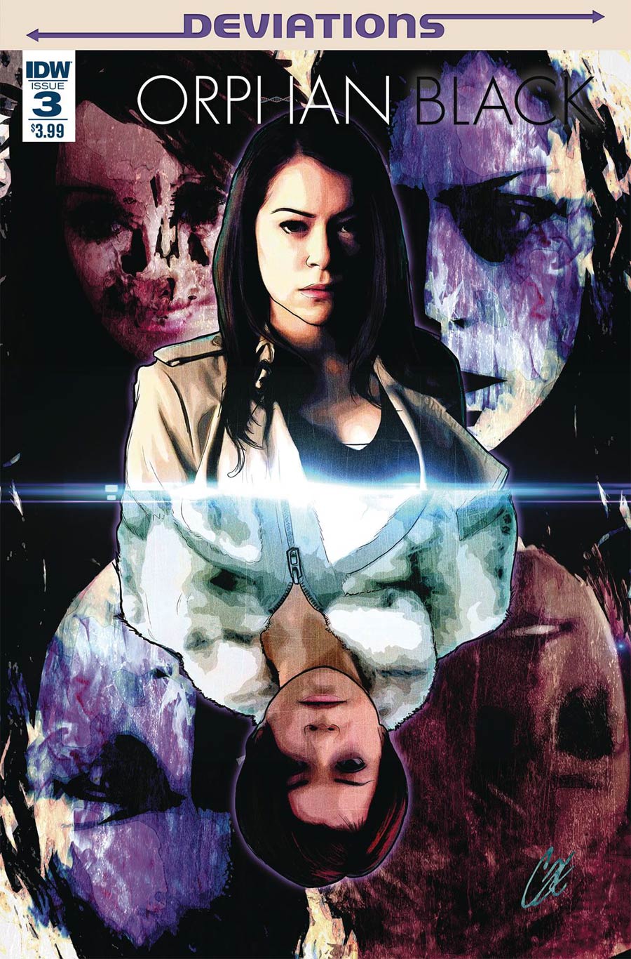 Orphan Black Deviations #3 Cover A Regular Cat Staggs Cover