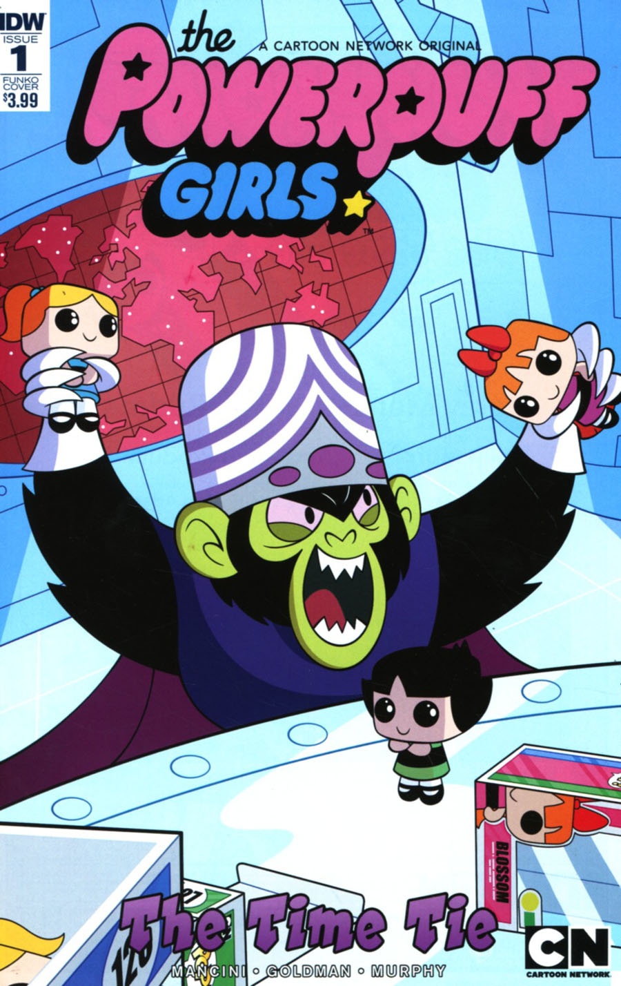 Powerpuff Girls Time Tie #1 Cover C Variant Phil Murphy Funko Art Cover