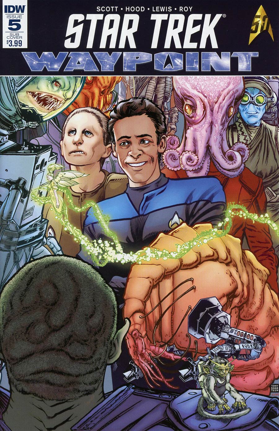 Star Trek Waypoint #5 Cover B Variant Tony Shasteen Subscription Cover