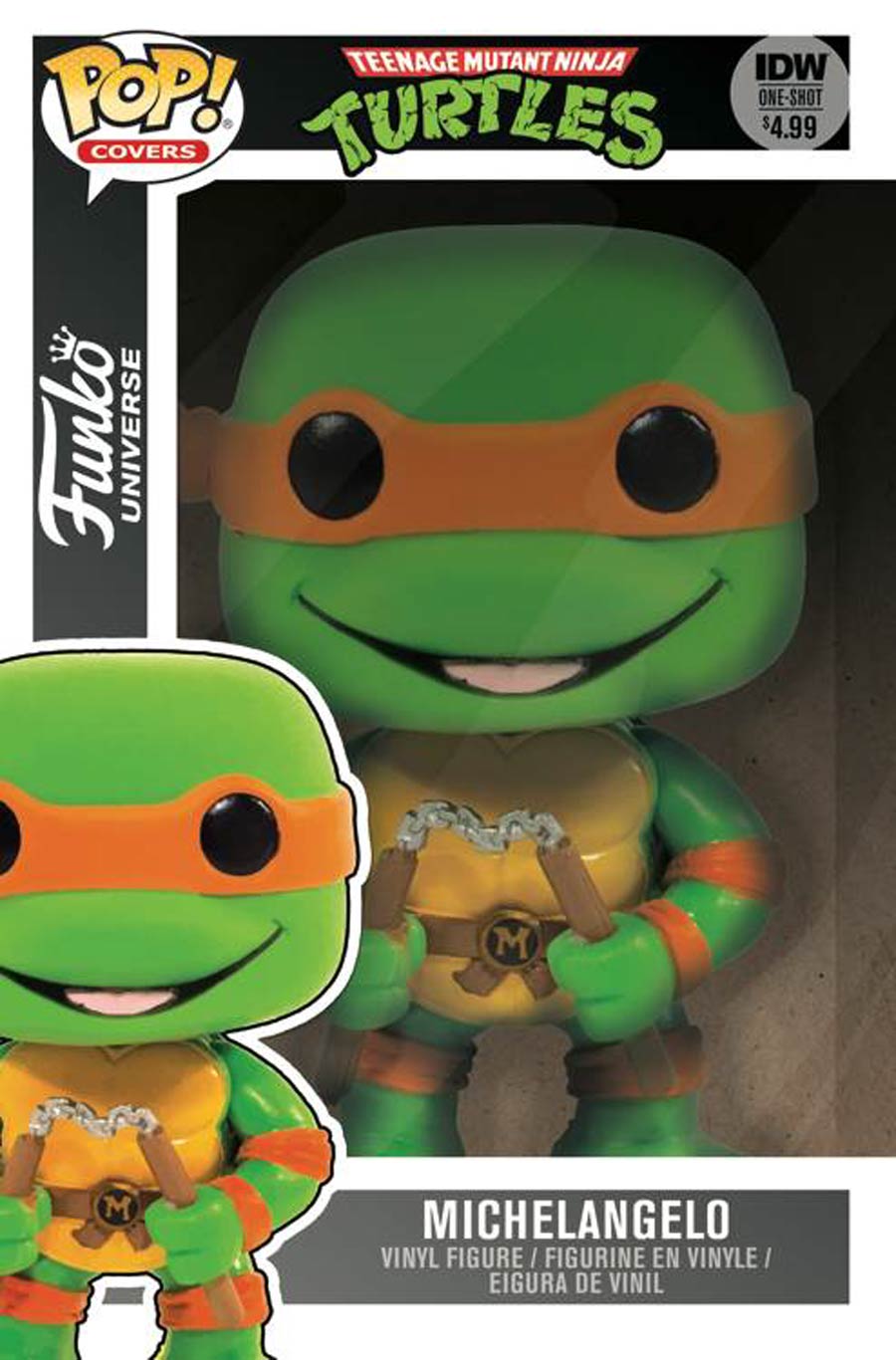 Teenage Mutant Ninja Turtles Funko Universe Cover B Variant Funko Toy Subscription Cover