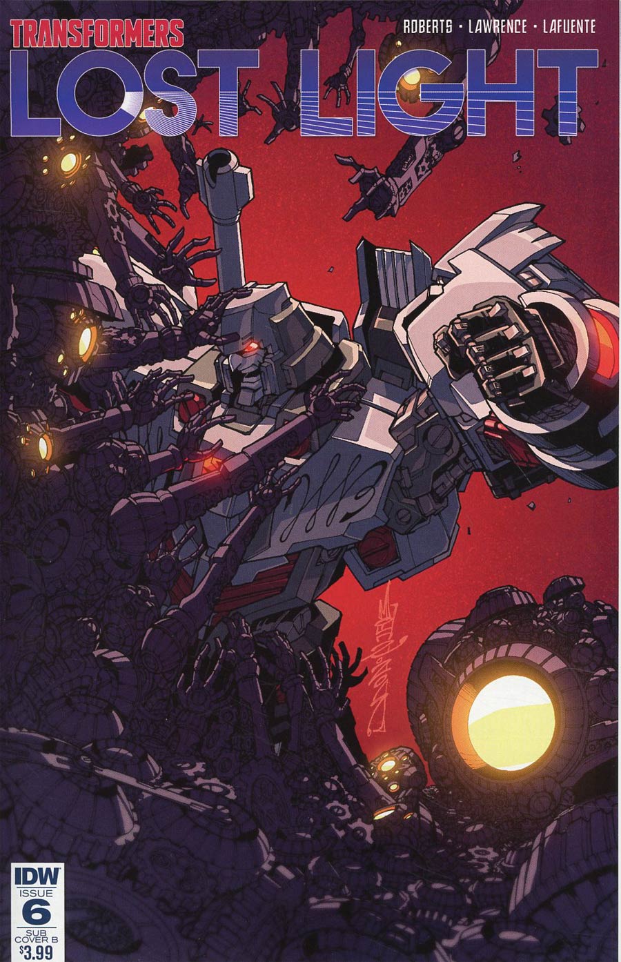 Transformers Lost Light #6 Cover C Variant Alex Milne Subscription Cover