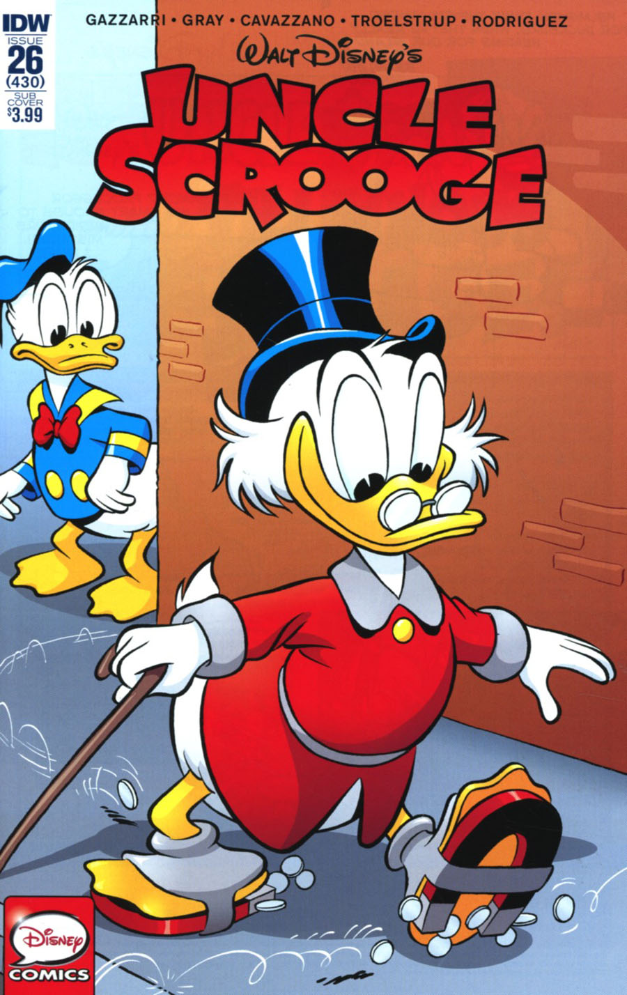 Uncle Scrooge Vol 2 #26 Cover B Variant Daniel Branca Subscription Cover