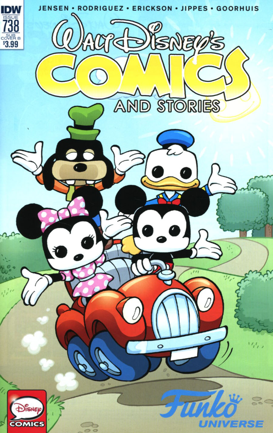 Walt Disneys Comics & Stories #738 Cover C Variant Fabrizio Petrossi Funko Art Cover