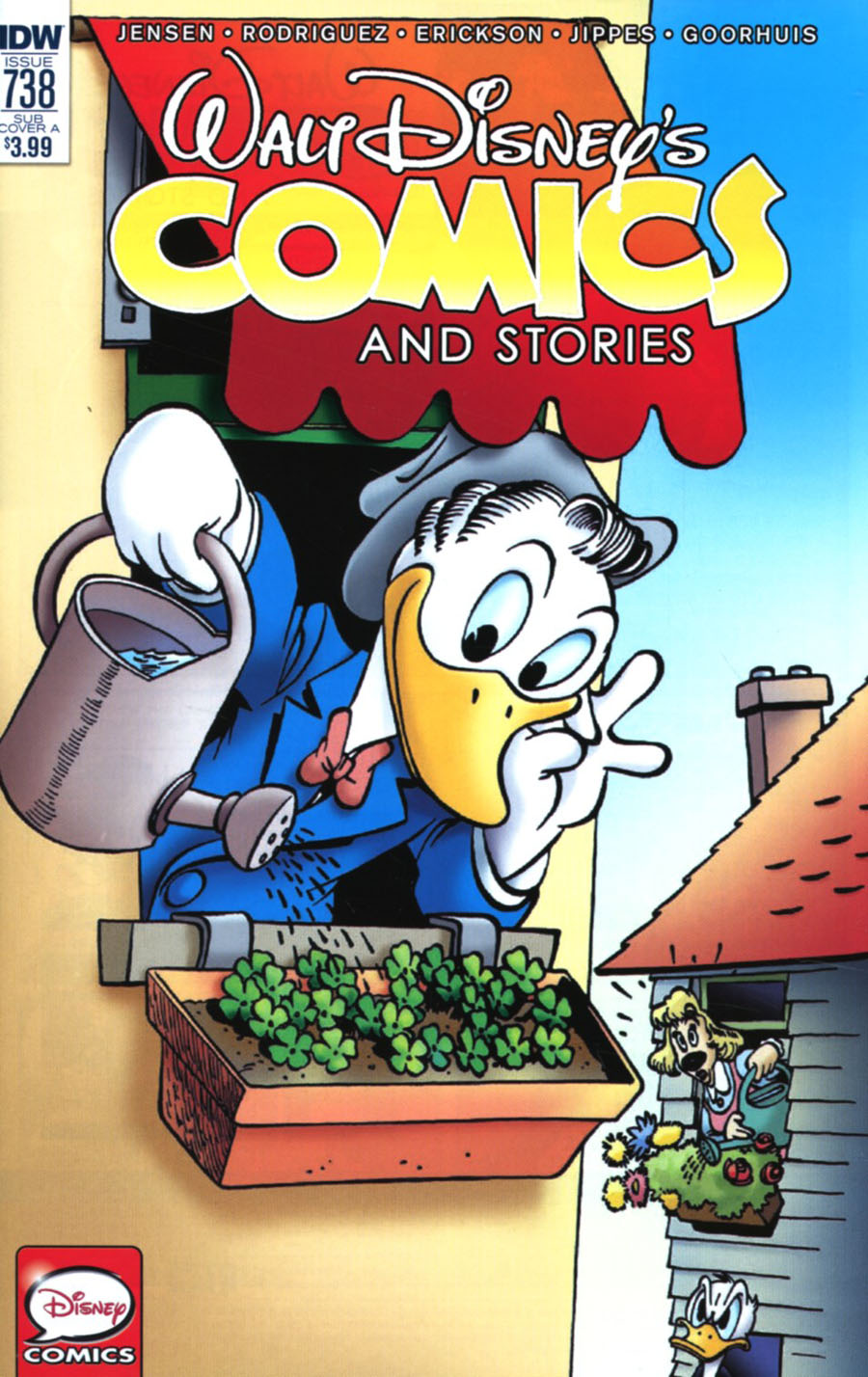 Walt Disneys Comics & Stories #738 Cover B Variant Daan Jippes Subscription Cover