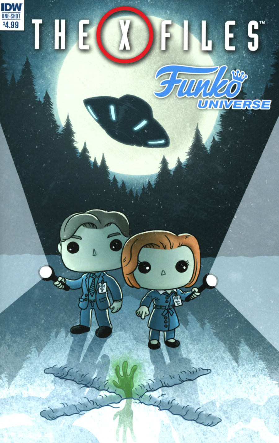 X-Files Funko Universe Cover A Regular Charles Paul Wilson III Cover
