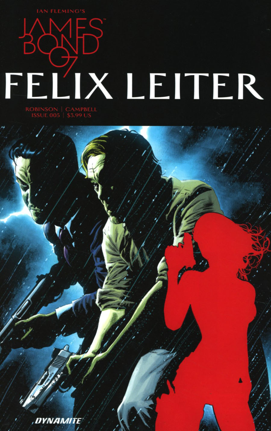 James Bond Felix Leiter #5 Cover A Regular Mike Perkins Cover