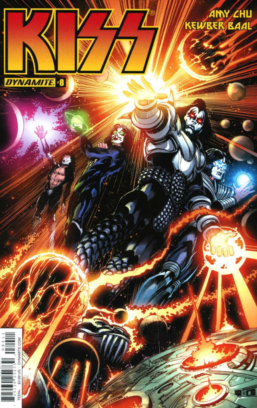 KISS Vol 3 #8 Cover A Regular Tom Mandrake Cover