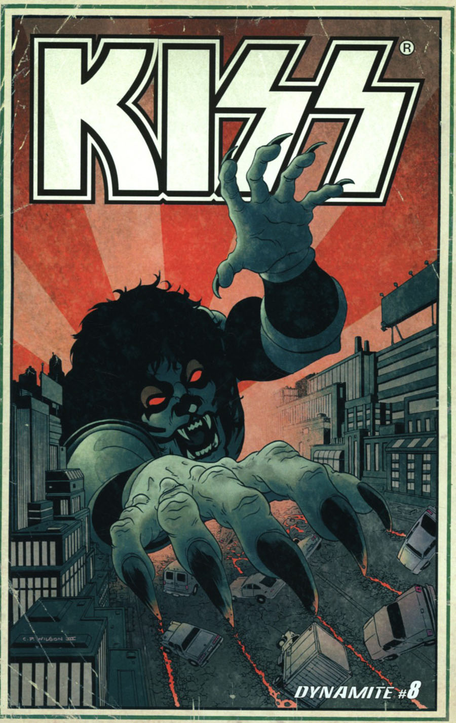 KISS Vol 3 #8 Cover B Variant Charles Wilson III Cover