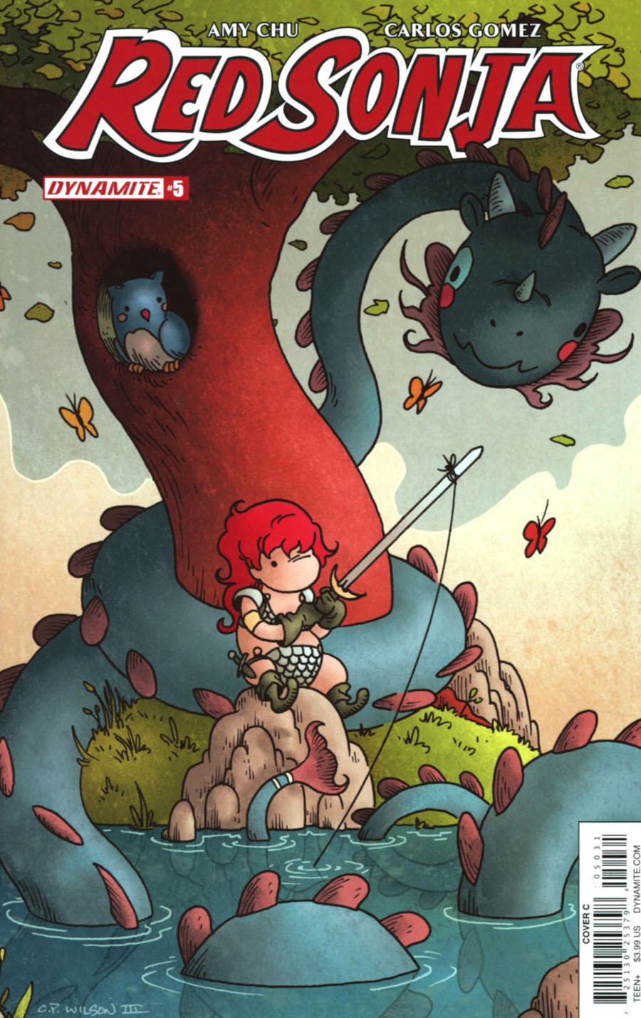 Red Sonja Vol 7 #5 Cover C Variant Charles Wilson III Cover