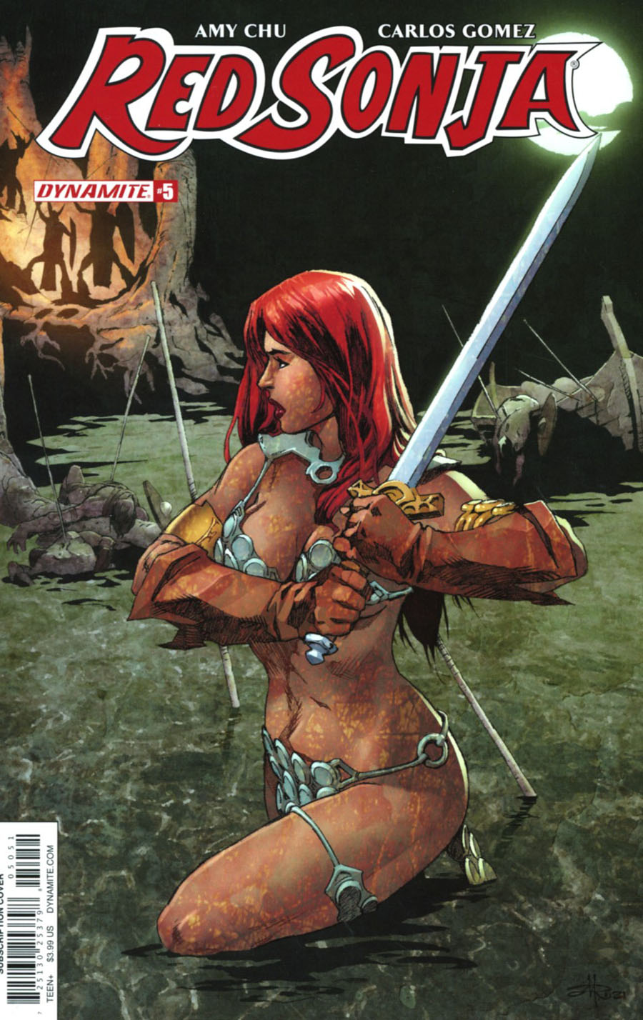 Red Sonja Vol 7 #5 Cover E Variant Mel Rubi Subscription Cover