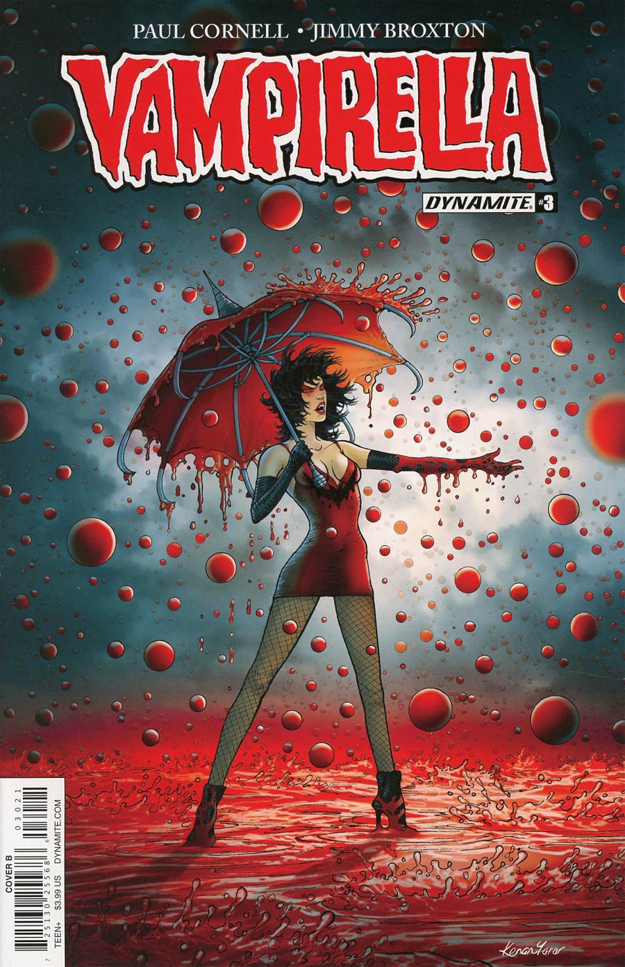 Vampirella Vol 7 #3 Cover B Variant Kenan Yarar Cover