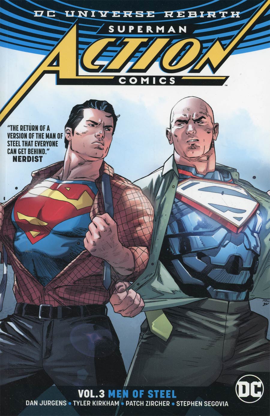 Superman Action Comics (Rebirth) Vol 3 Men Of Steel TP