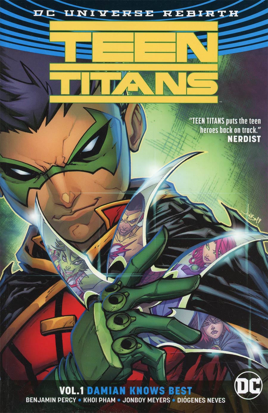Teen Titans (Rebirth) Vol 1 Damian Knows Best TP