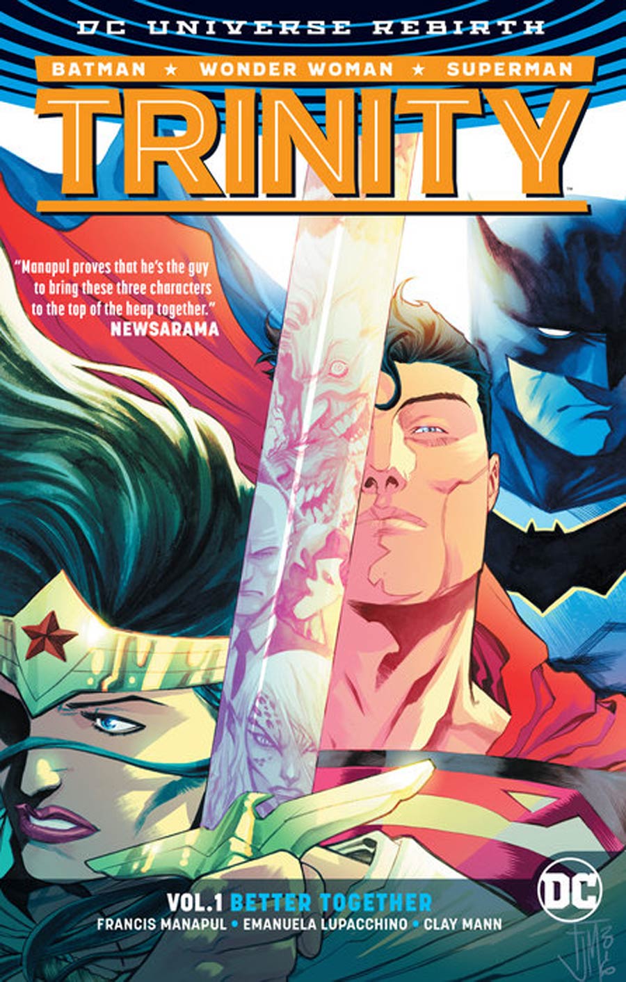 Trinity (Rebirth) Vol 1 Better Together HC
