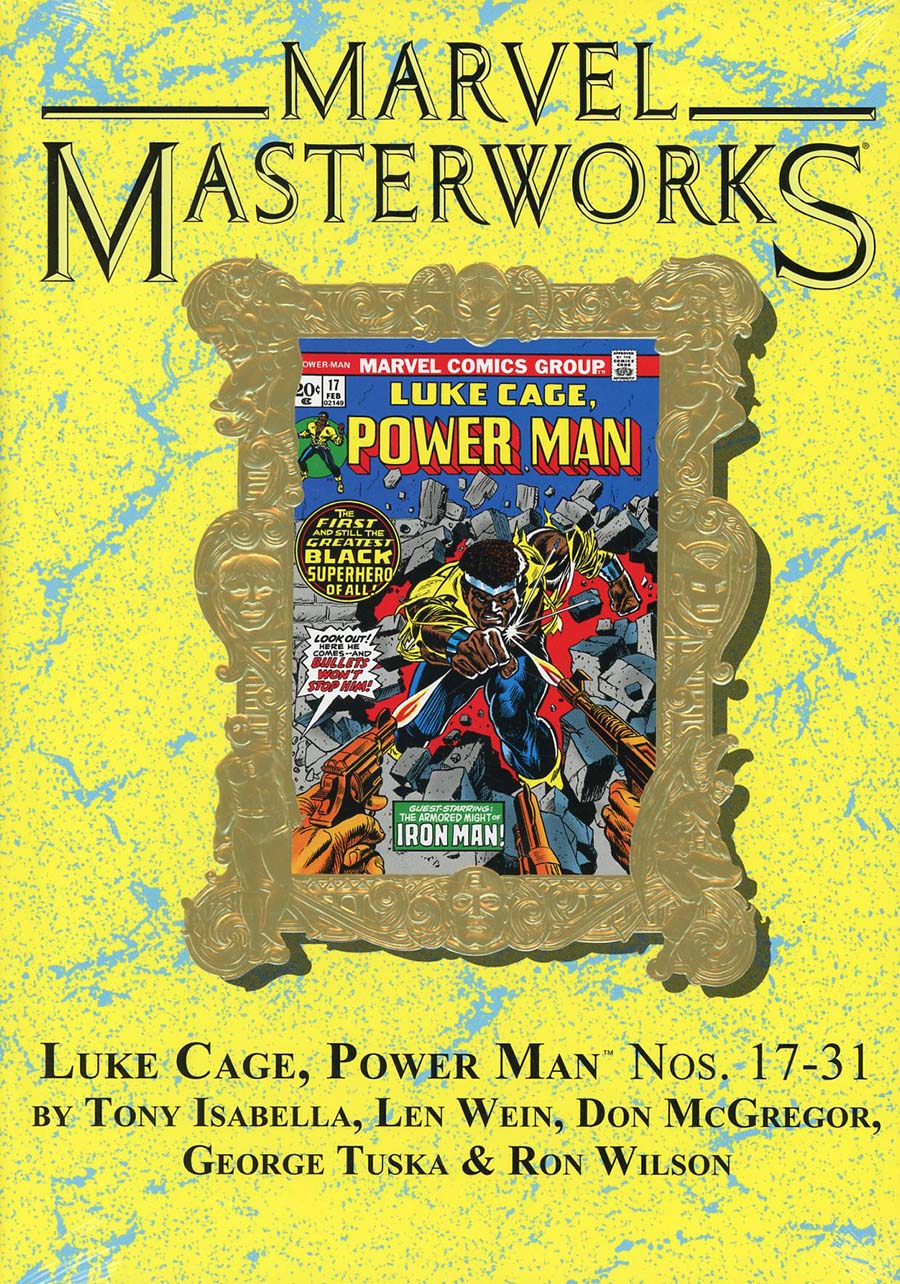 Marvel Masterworks Luke Cage Power Man Vol 2 HC Variant Dust Jacket