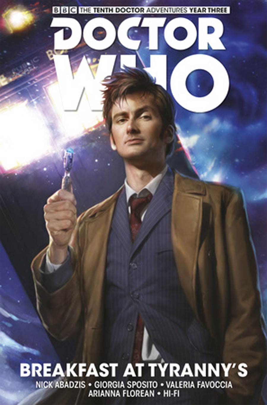 Doctor Who 10th Doctor Facing Fate Vol 1 Breakfast At Tyrannys HC