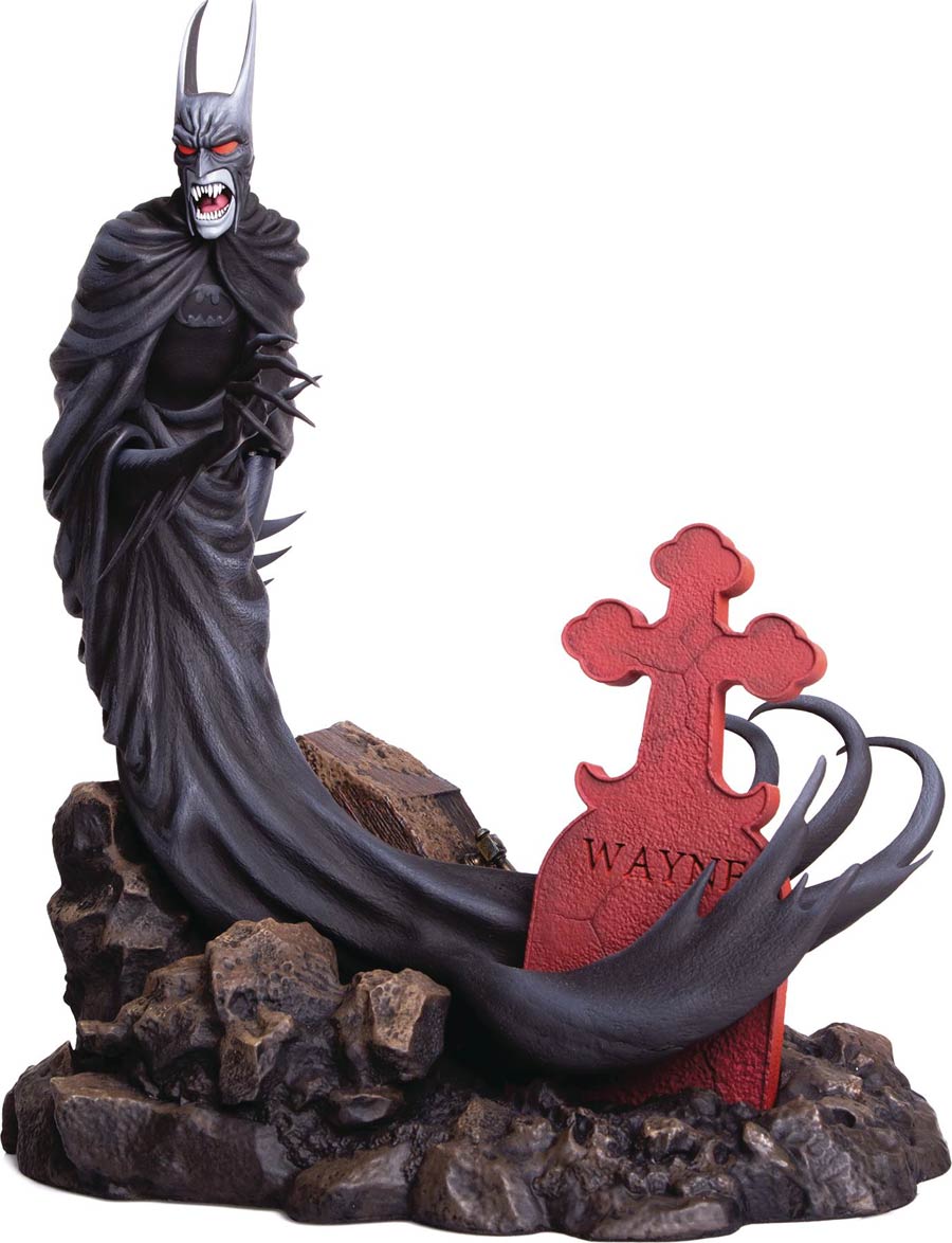 Batman Red Rain Statue