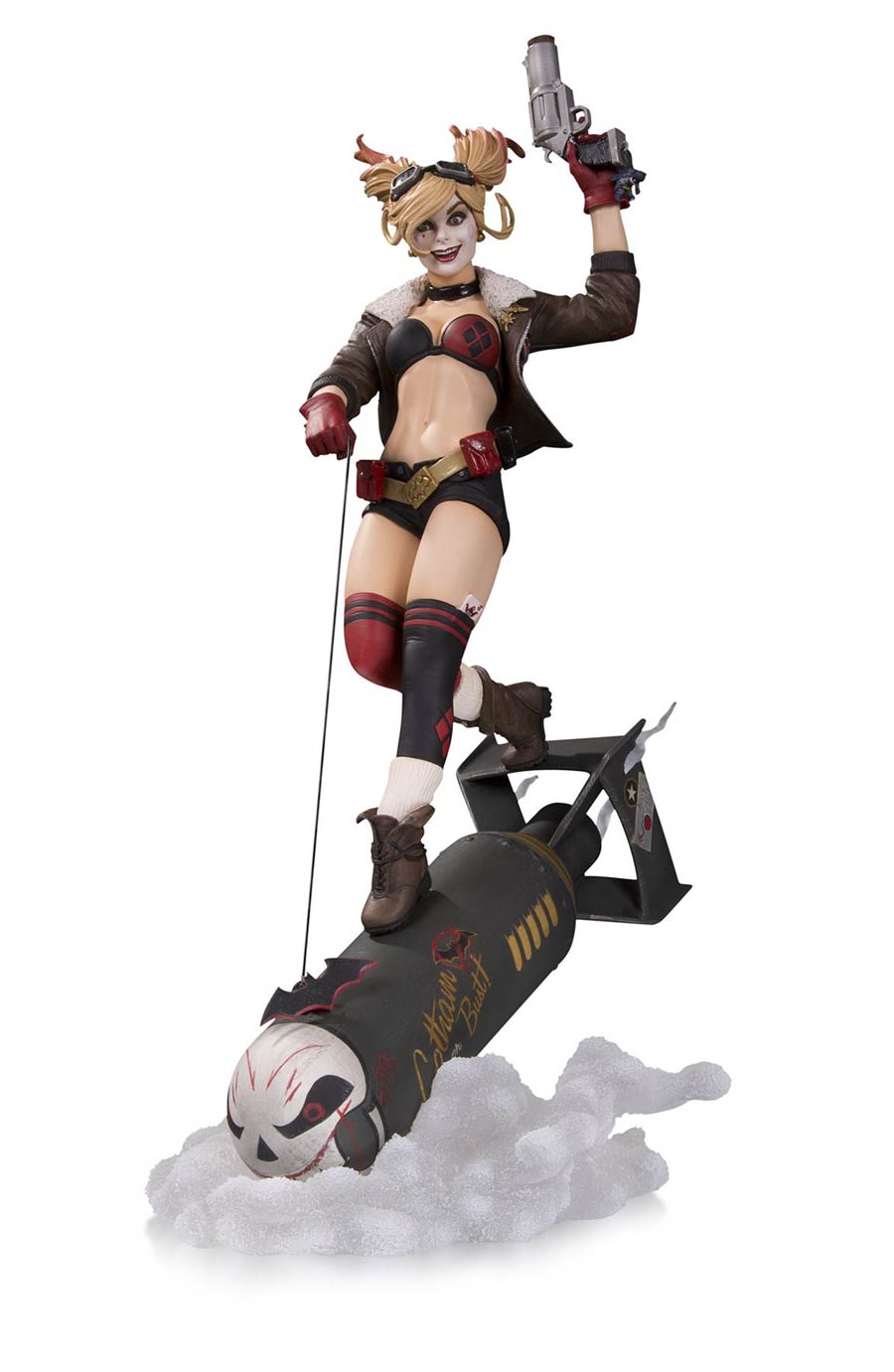 DC Bombshells Harley Quinn Deluxe Statue