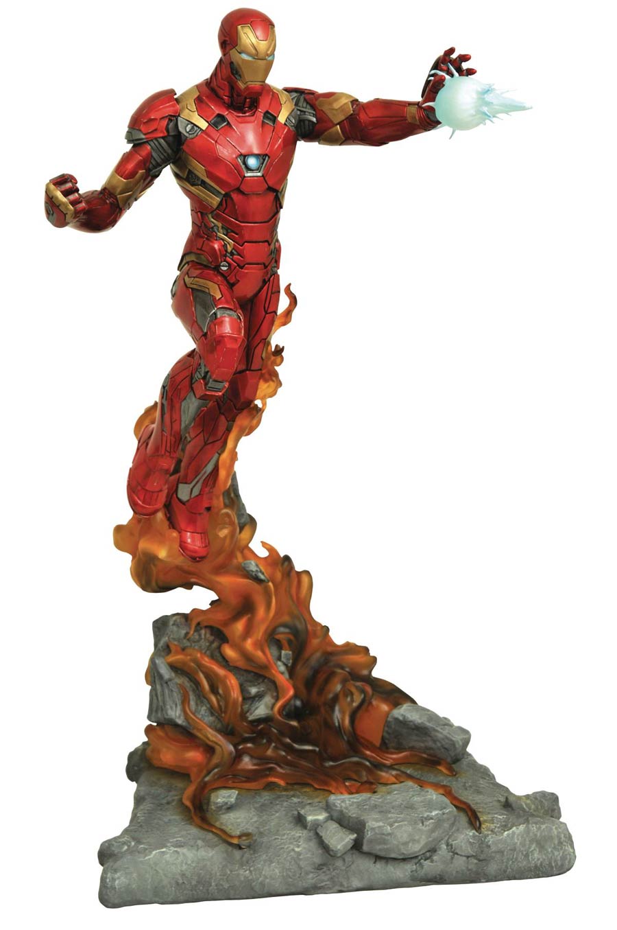 Marvel Milestones Captain America Civil War Movie Iron Man Statue