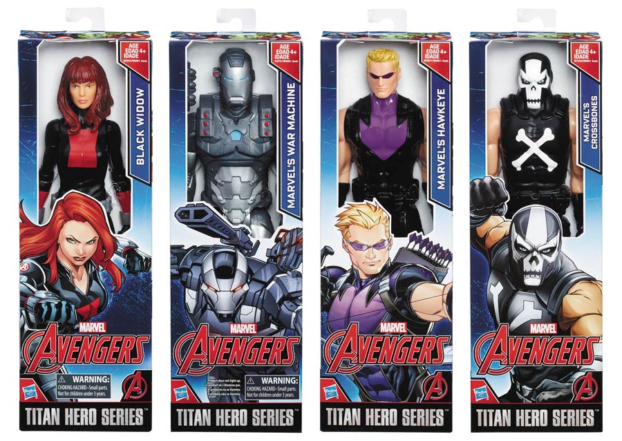 Avengers Titan Hero 12-Inch Action Figure Assortment Case 201702
