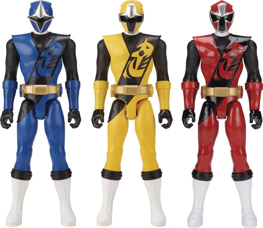 Power Rangers Ninja Steel 12-Inch Action Figure Assortment Case