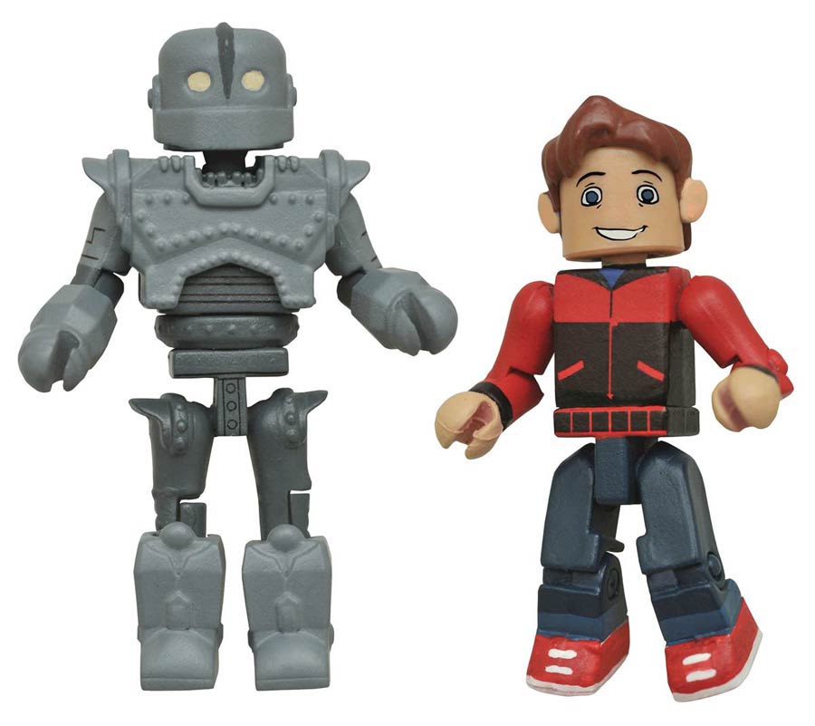 Iron Giant Minimates Iron Giant & Hogarth 2-Pack