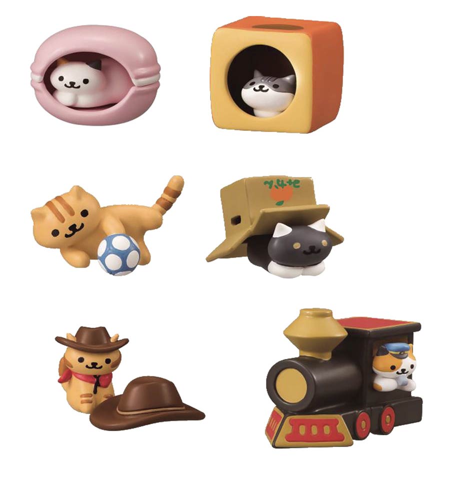 Neko Atsume Kitty Collector Desktop Figure Vol 3 Blind Mystery Box Display